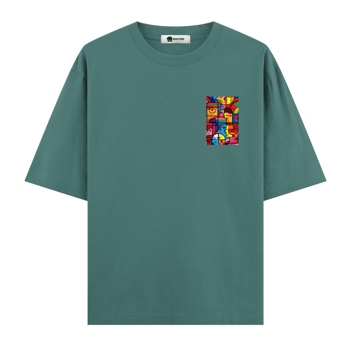 Cubist Society - Oversize T-shirt