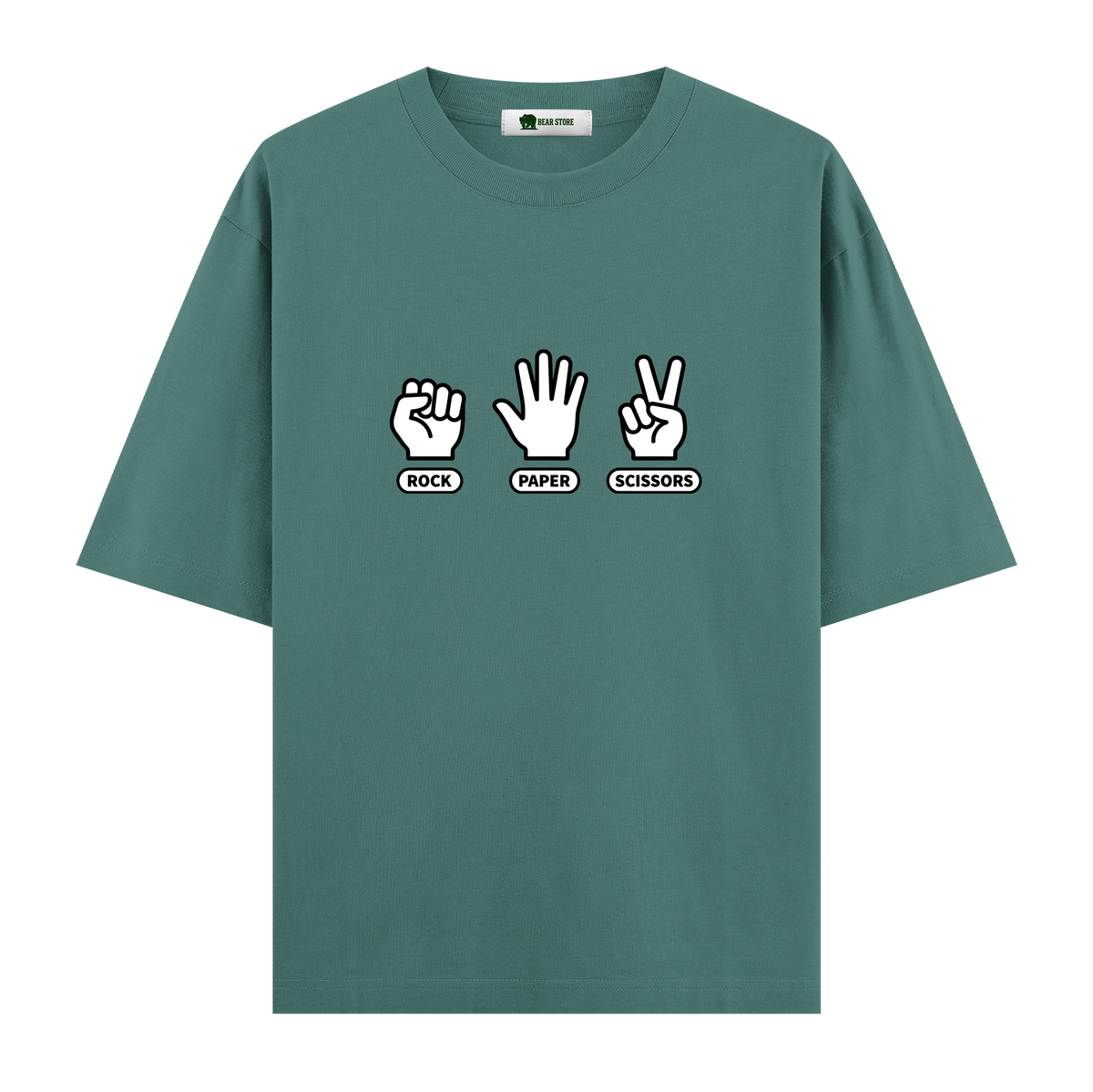 Rock Paper Scissors - Oversize T-shirt